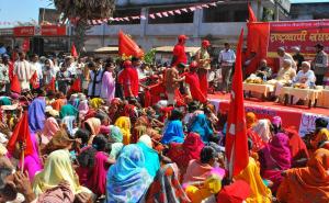 Section of the Crowd at the Reception at Muri
