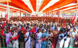 Homage to Chavez at Begusarai
