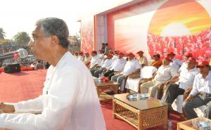 Manik Sarkar Addressing the Victory Rally