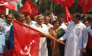 Western Jatha Being Flagged Off