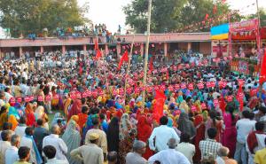 People at the Madhubani Meeting