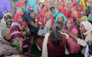 Women Meeting Brinda at Gharsana
