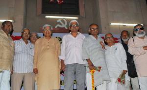  Conclusion of the Eastern Jatha At AKG Bhawan
