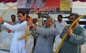 Jatha Leaders at Gwalior