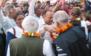 Jatha Received at Mahipalpur