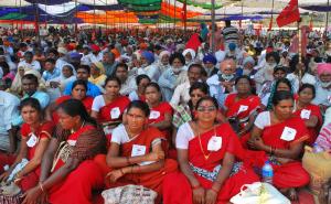 A cross section of the crowd