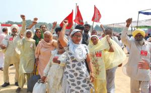 Women joining Rally