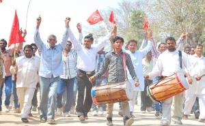 Drummers With a contingent