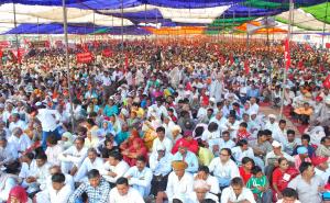 A Cross Section of the Crowd at the Rally
