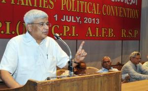Prakash Karat at Left Convention