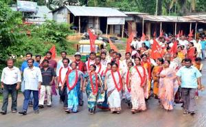 Victory in 2014 Panchayat Elections in Tripura 2014