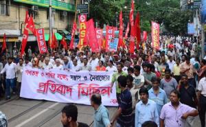 Koklata procession-Save Democracy in Bengal