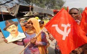 Women participating in CPIM election campaign in Sirsa