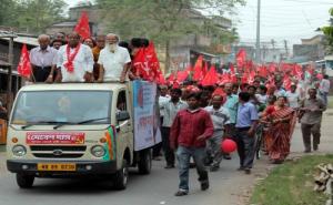 Election Rally in Gayeshpur