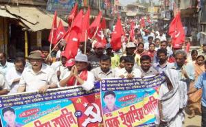 Campaign rally of Com. Sk. Ibrahim Ali in Nandigram.