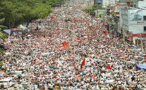 Day 2 of Kerala Secretariat Picketting